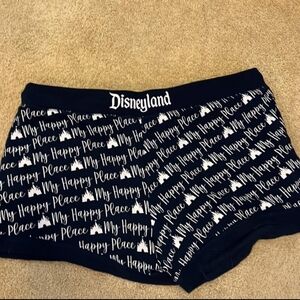 Disneyland my happy place lounge / pj shorts. Size 2X